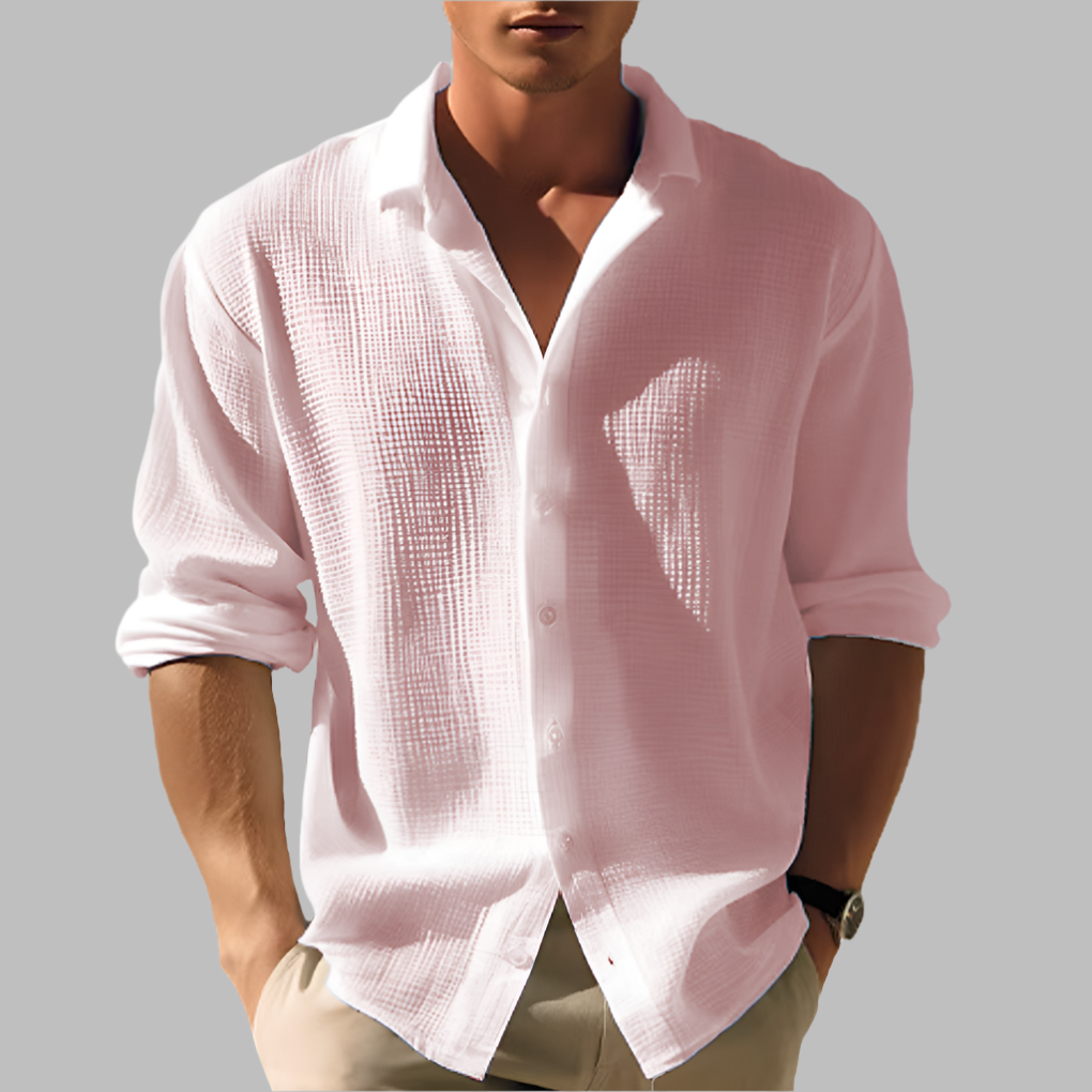 Men’s Minimalist Summer Shirt | Regular Fit