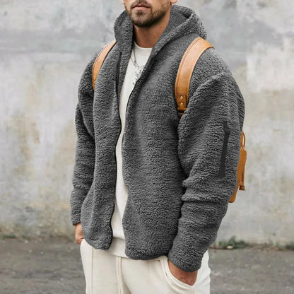 Men’s Stylish Zip-up Hooded Sweatshirt | Heavy