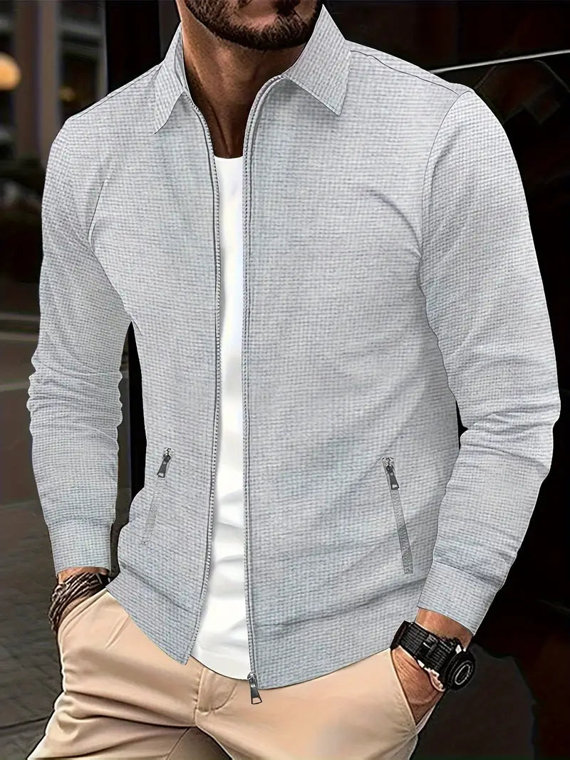 Men’s Modern Zipper Vest | Casual Style