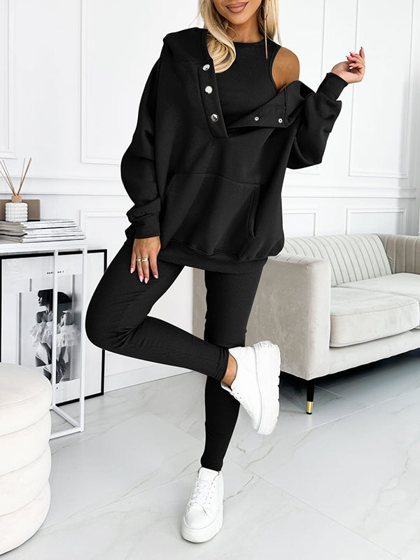 Ensemble de détente élégant et doux pour femmes