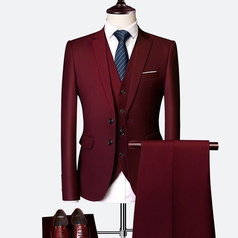Men’s Formal Suit Set | 3-Piece