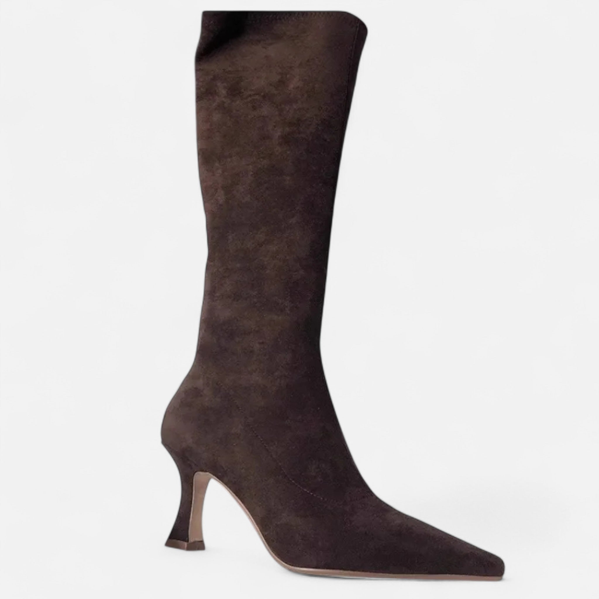 Women’s Slim-Fit Heeled Boots | Over-the-Knee Style