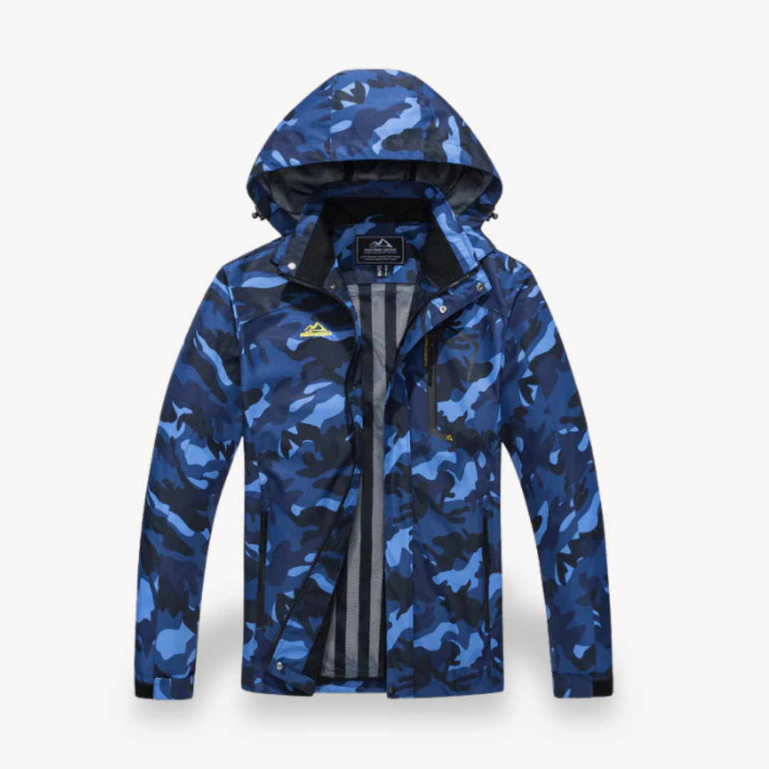 Men’s Camo Winter Jacket | Hooded Design
