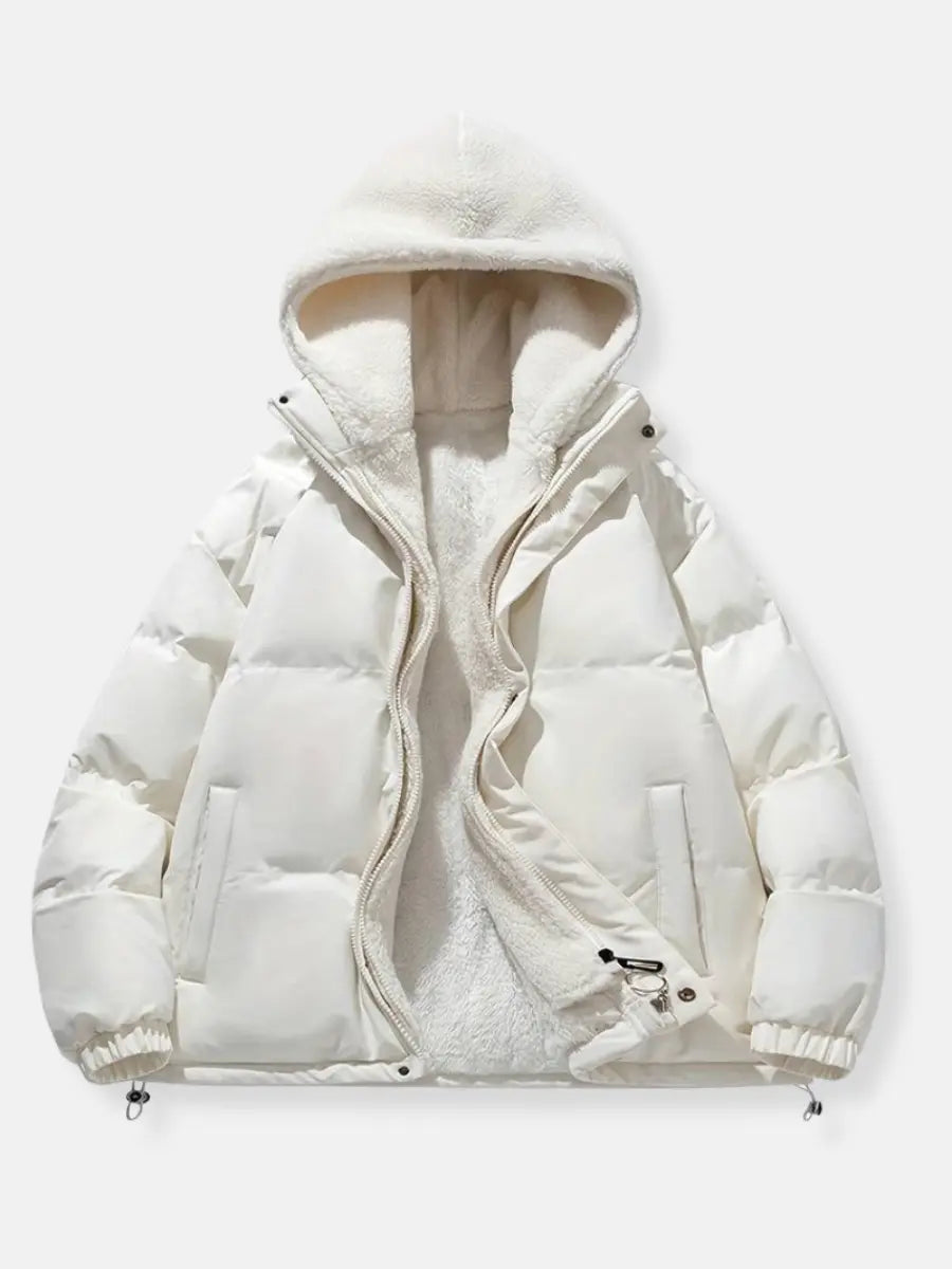 Hooded Winter Zip Jacket | Street Wear Design
