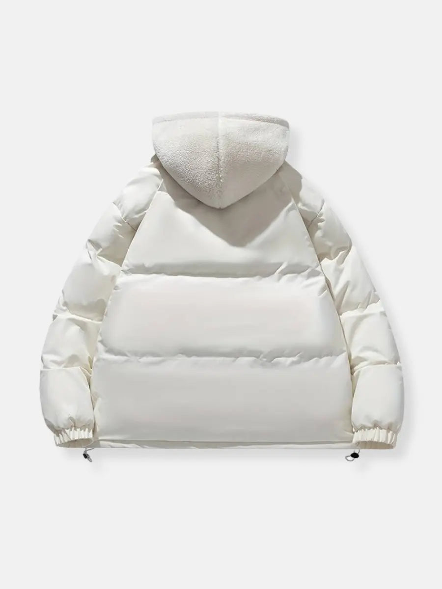 Hooded Winter Zip Jacket | Street Wear Design