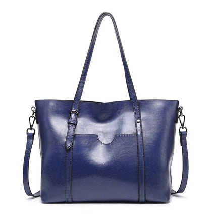 Sac Fourre-Tout En Cuir Pour Femmes – Grand Sac De Travail Elégant