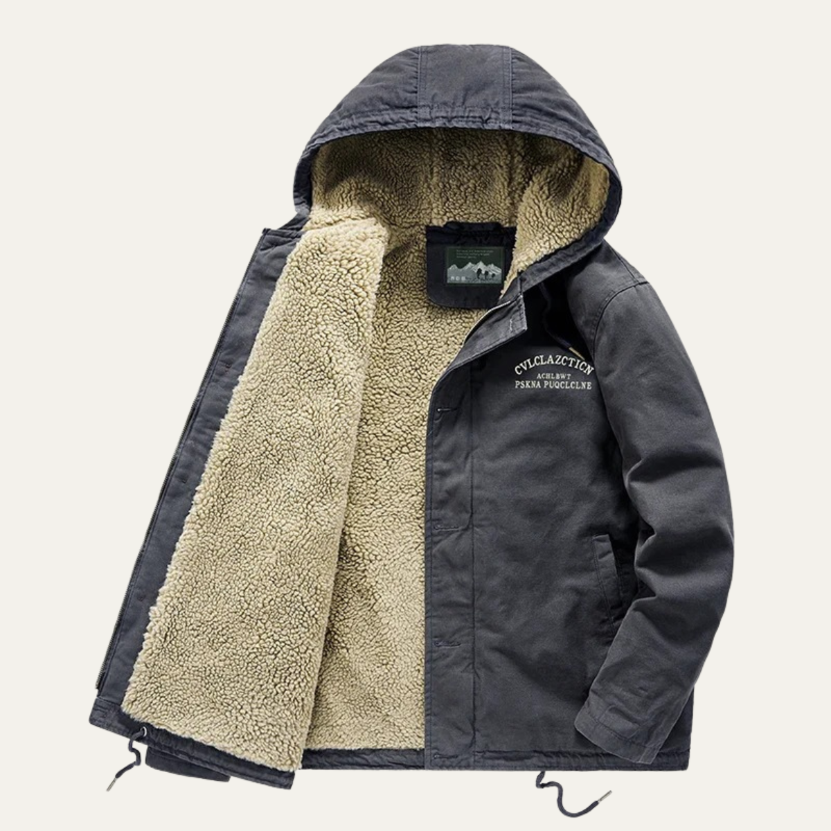 Men's Hooded Winter Jacket | Classic Look
