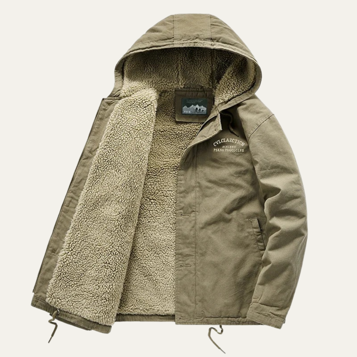 Men's Hooded Winter Jacket | Classic Look