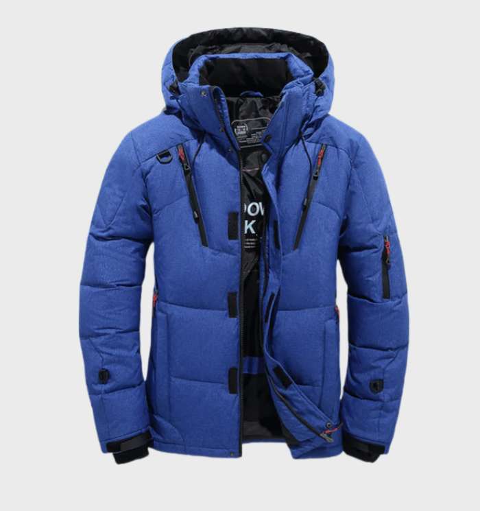 Men’s Padded Winter Parka Jacket | Hooded