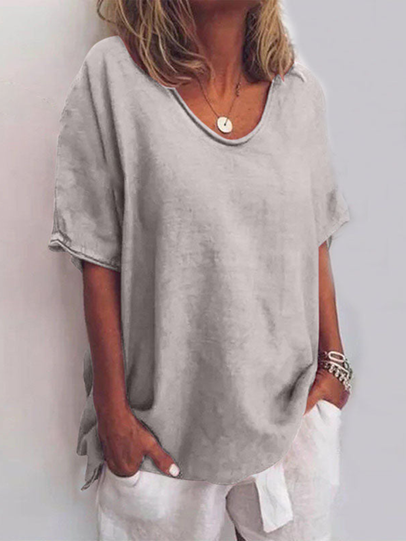 Casual Blouse Women | Short Sleeves
