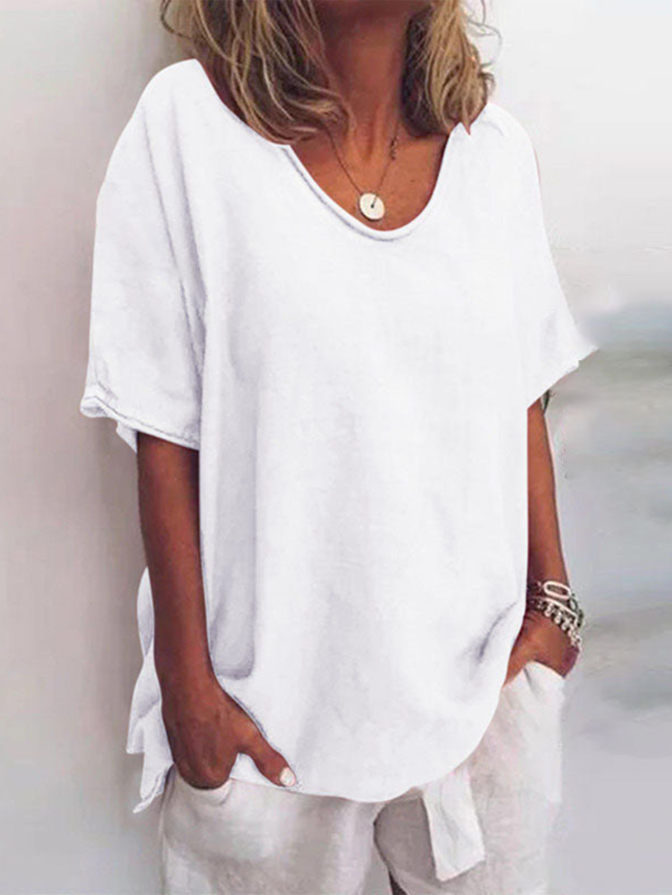 Casual Blouse Women | Short Sleeves