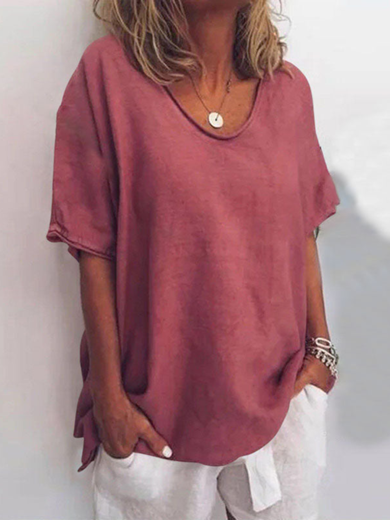 Casual Blouse Women | Short Sleeves