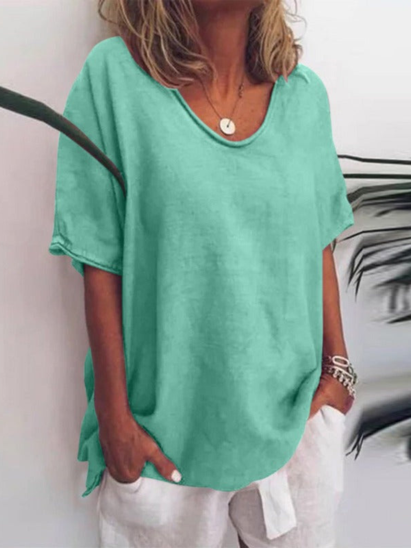 Casual Blouse Women | Short Sleeves