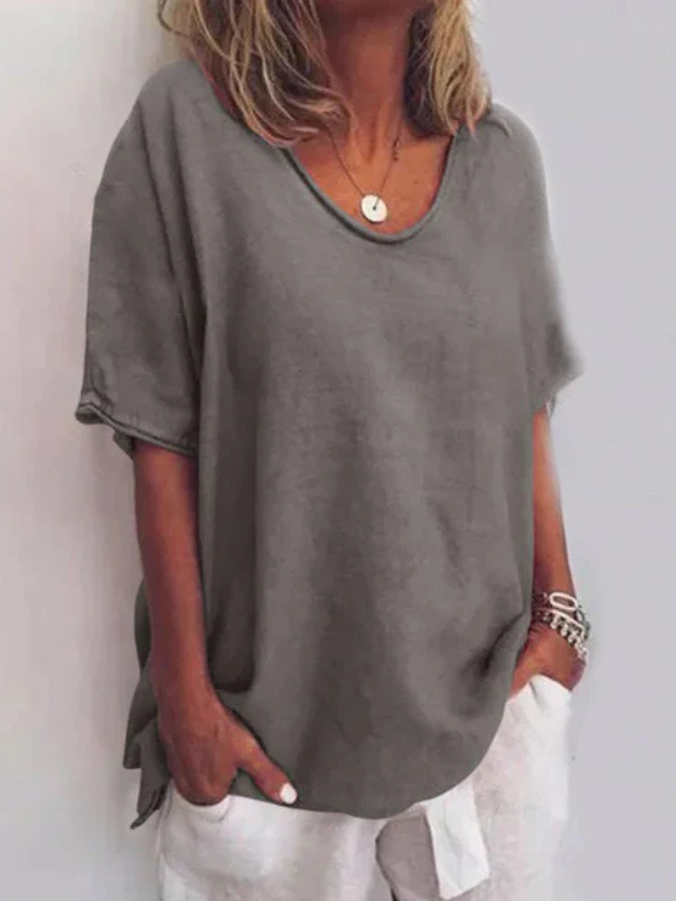 Casual Blouse Women | Short Sleeves
