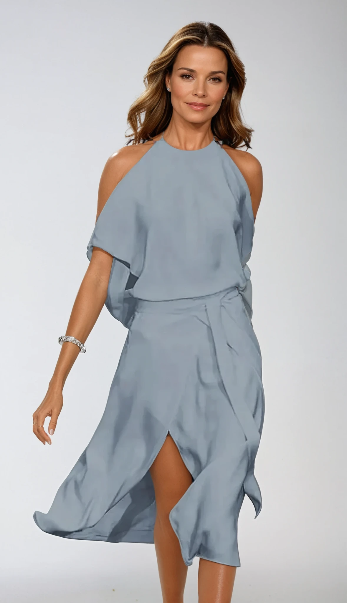 Women’s Dress with Shoulder Cutouts