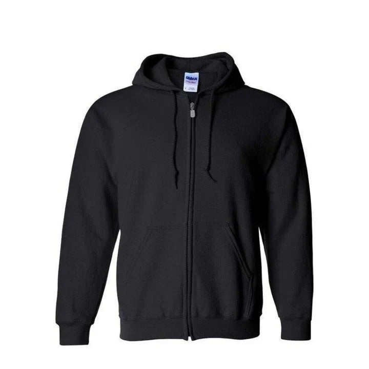 Men’s Casual Zip Up Hooded Sweatshirt