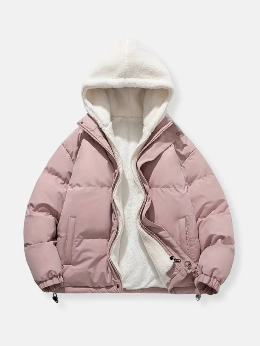 Hooded Winter Zip Jacket | Street Wear Design