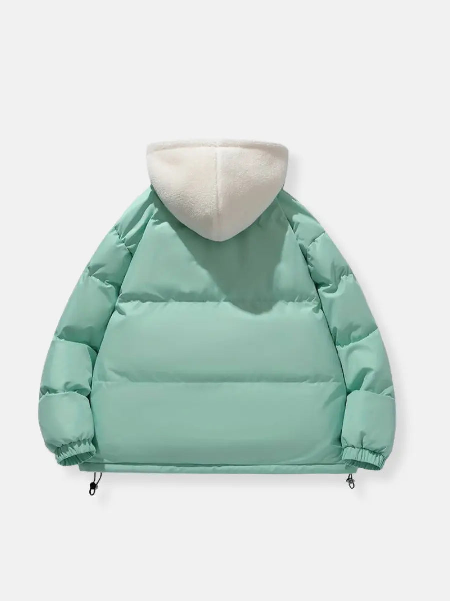 Hooded Winter Zip Jacket | Street Wear Design
