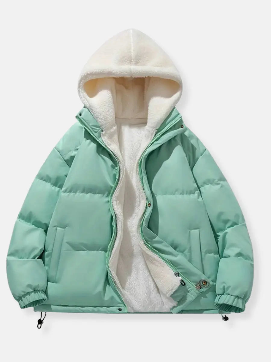 Hooded Winter Zip Jacket | Street Wear Design