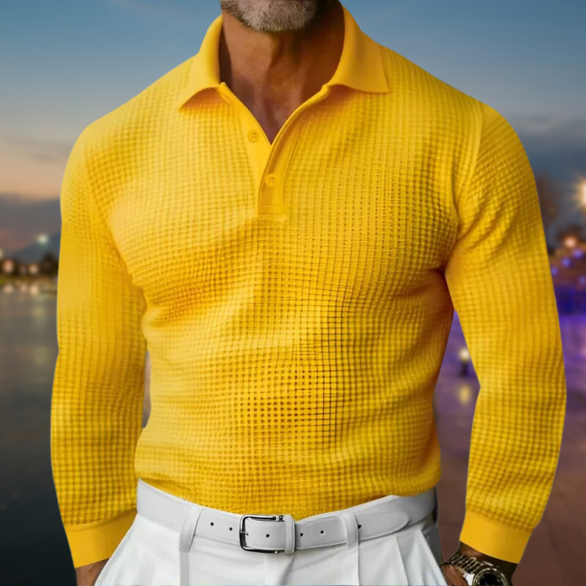 Men’s Classic Polo Sweater | Casual
