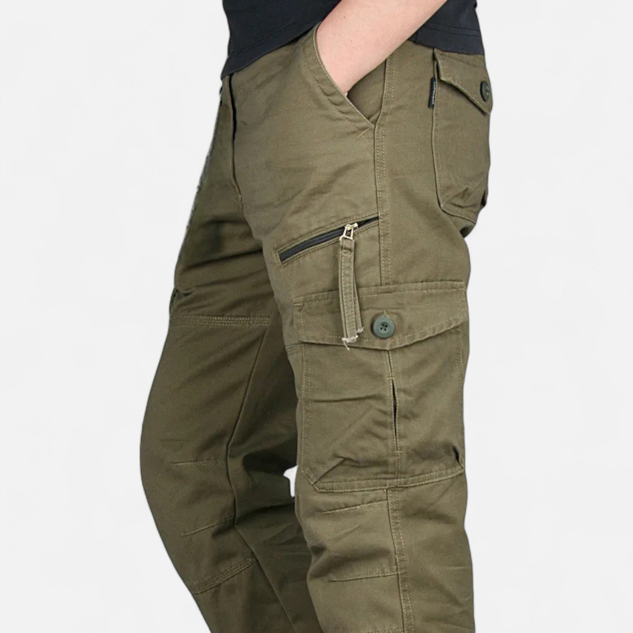 Men’s Cargo Trousers | Military-Inspired Design