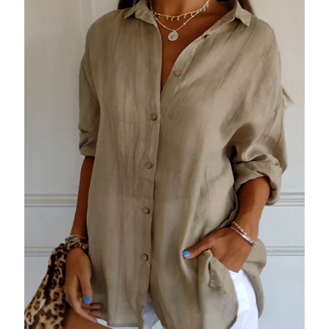 Chemise Tunique Légère et Élégante pour Femmes | Maxi