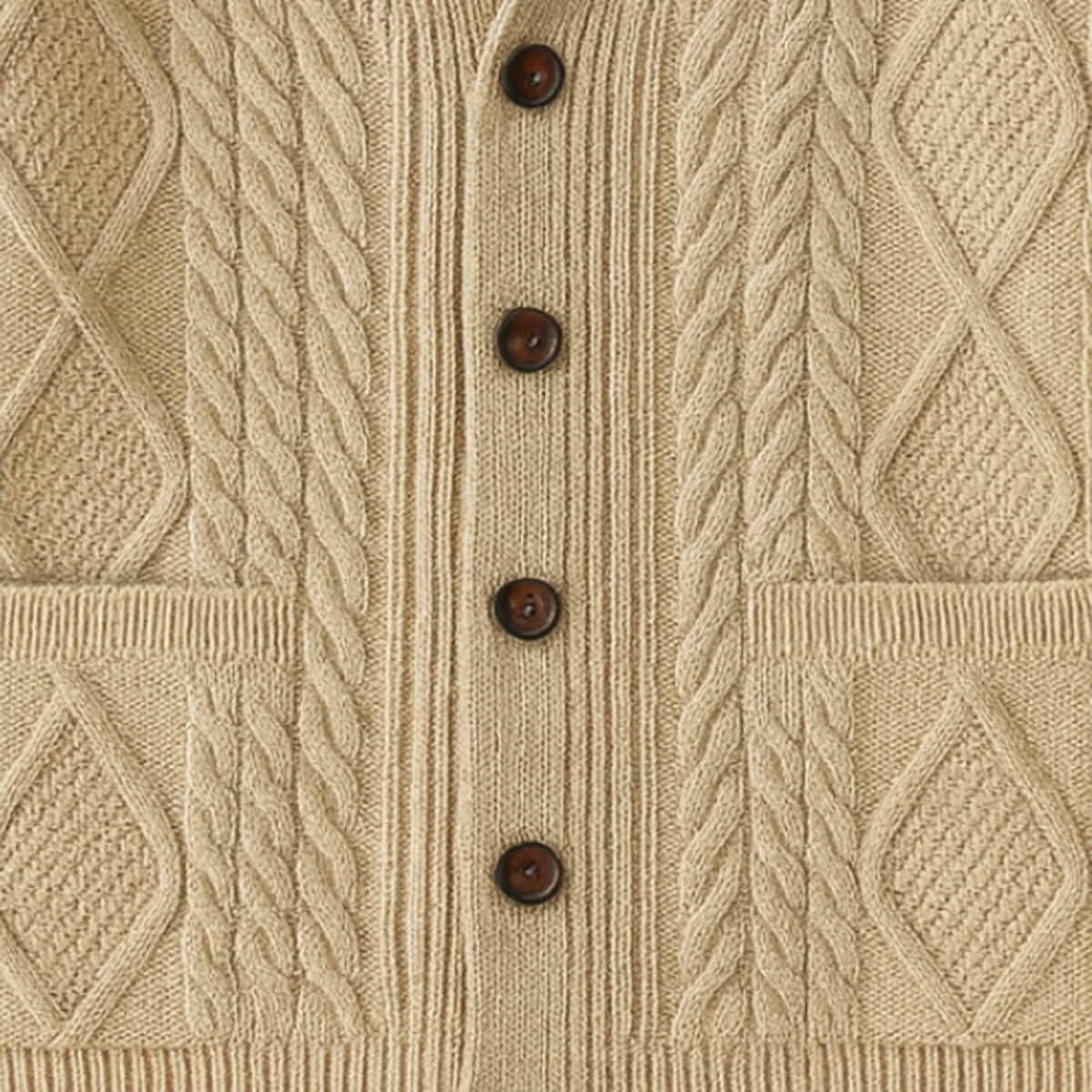 Men’s Button Cardigan | Classic Design