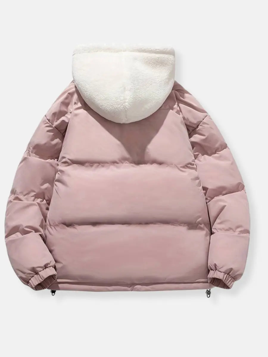 Hooded Winter Zip Jacket | Street Wear Design