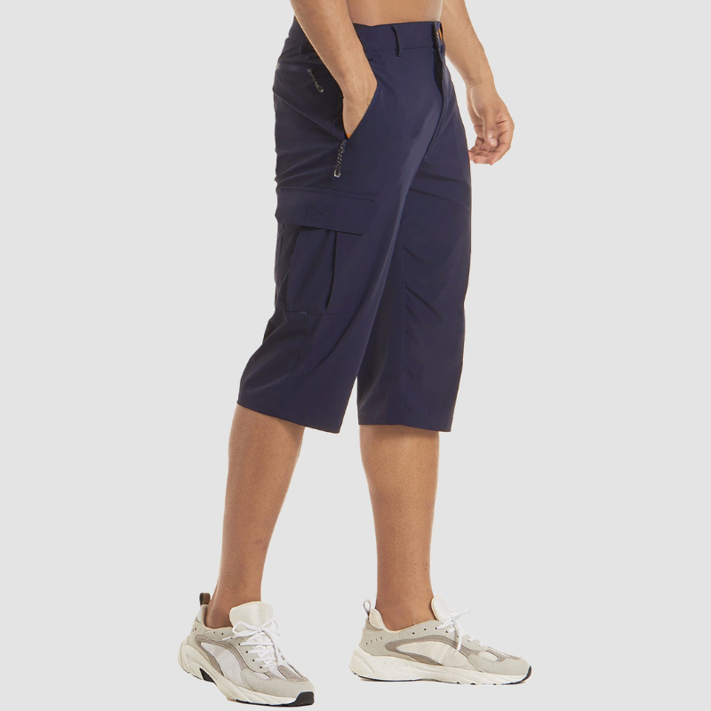Shorts Cargo Pour Hommes Polyvalents A Séchage Rapide | Fonctionnels