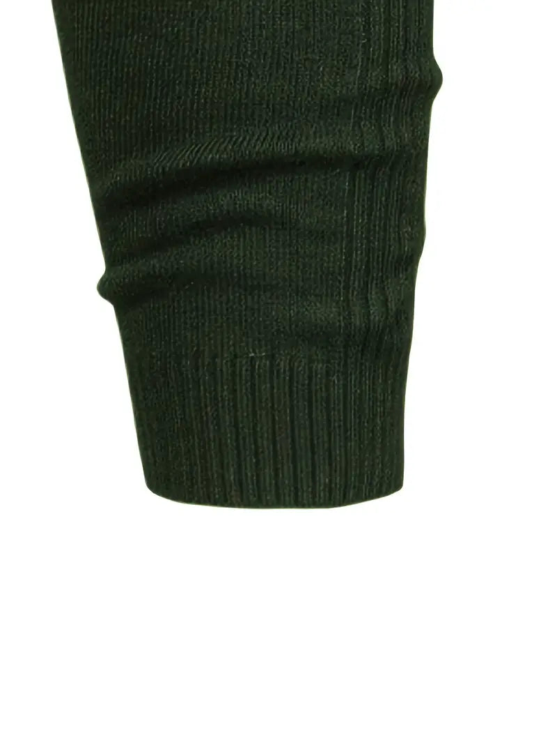 Pull Col Roulé Ajusté Pour Hommes | Vêtement Smart Casual A Manches Longues