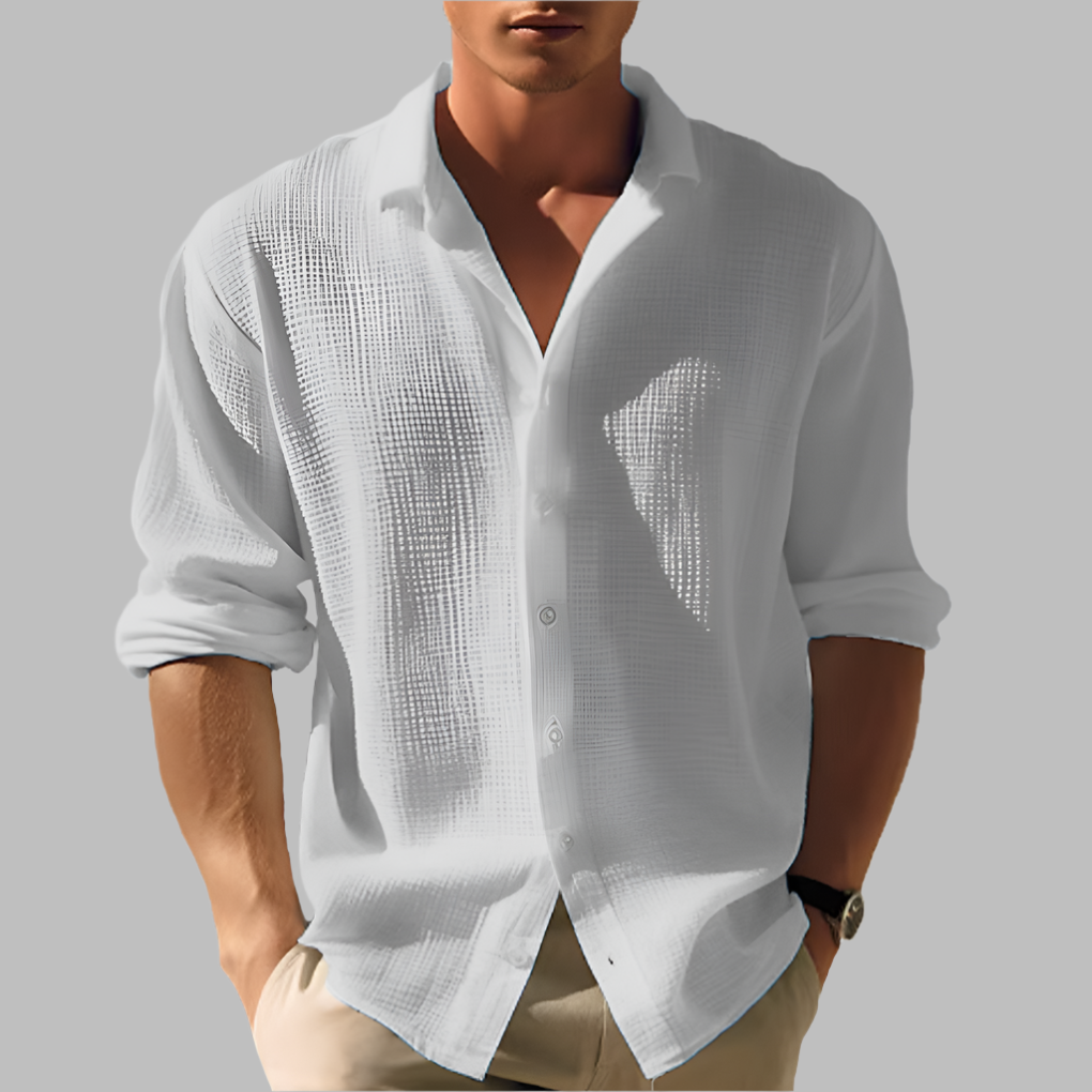 Men’s Minimalist Summer Shirt | Regular Fit