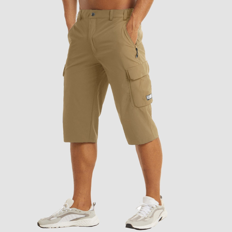 Shorts Cargo Pour Hommes Polyvalents A Séchage Rapide | Fonctionnels