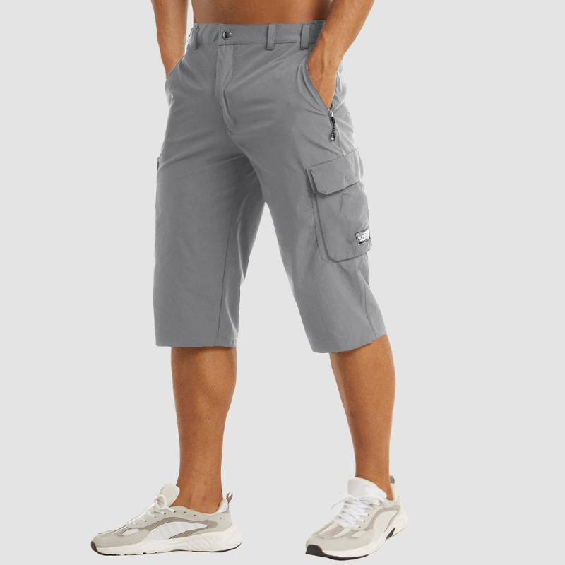 Shorts Cargo Pour Hommes Polyvalents A Séchage Rapide | Fonctionnels