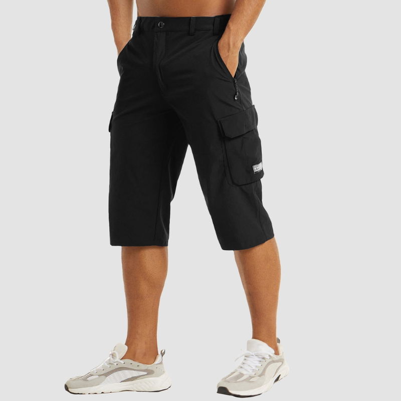 Shorts Cargo Pour Hommes Polyvalents A Séchage Rapide | Fonctionnels