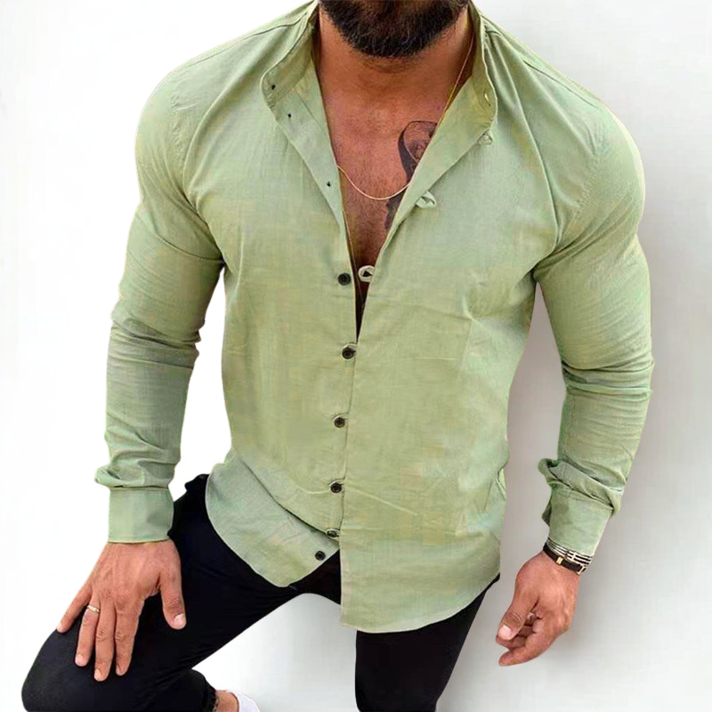 Men’s Casual Button-Up Shirt | Long Sleeve