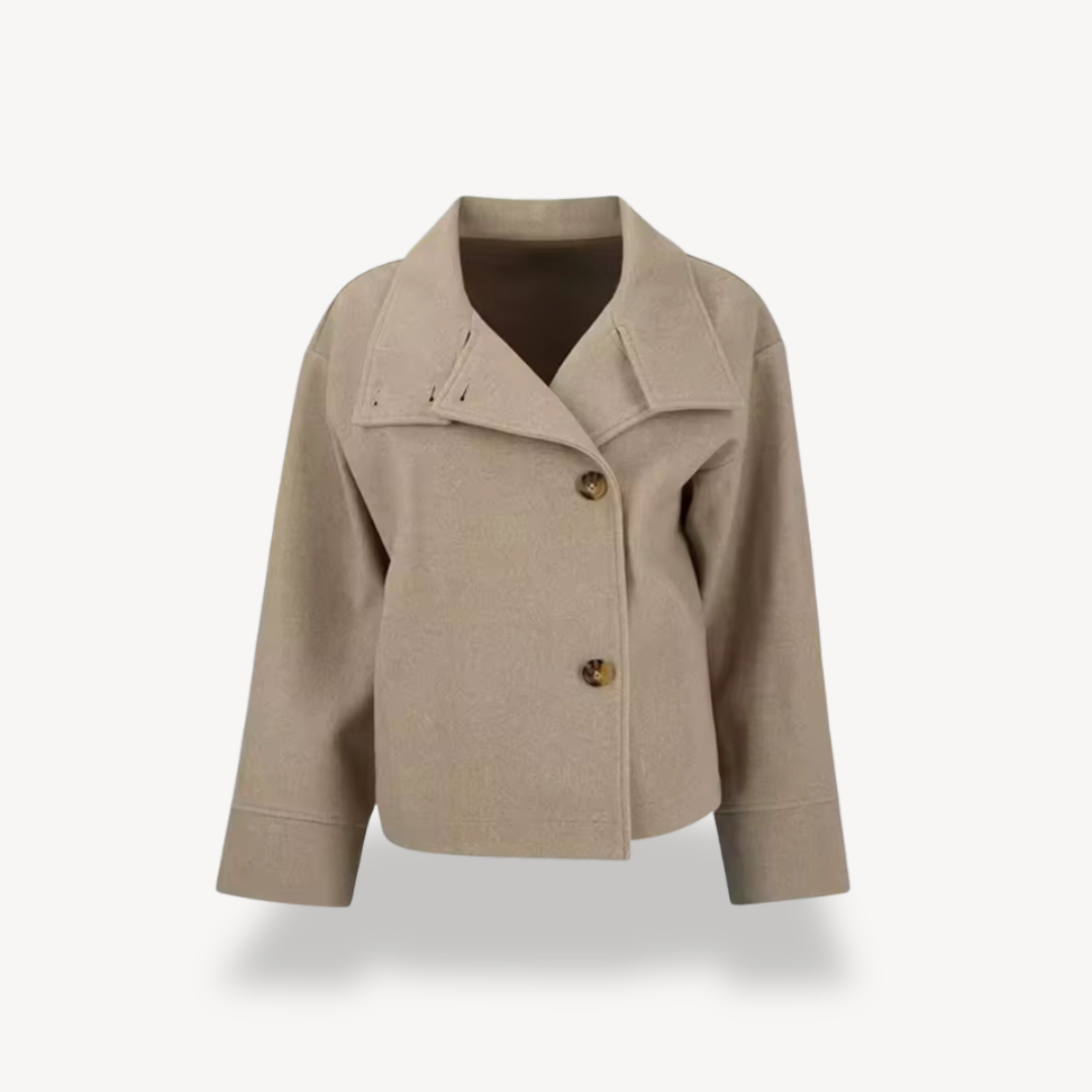 Women’s Stylish Winter Coat | Button Style