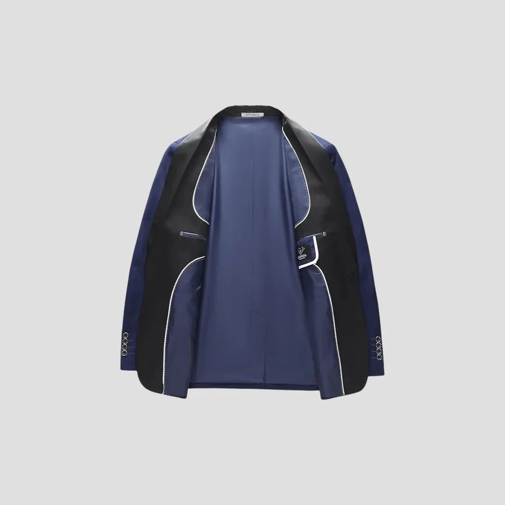 Men’s Classic Tailored Three-Piece Suit | Formal