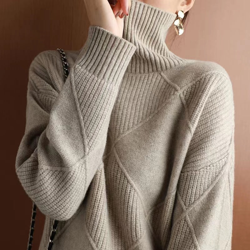 Women’s Sweater with Cole Neck
