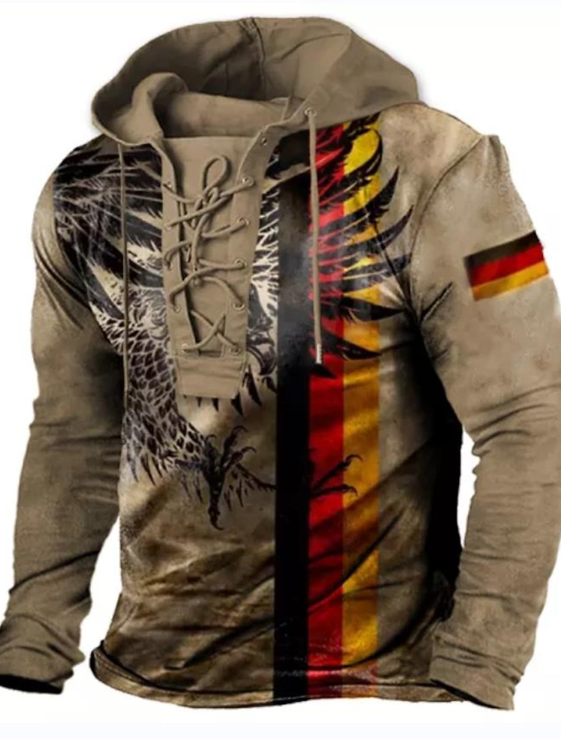 Mens Ethnic Style Hoodie | Casual