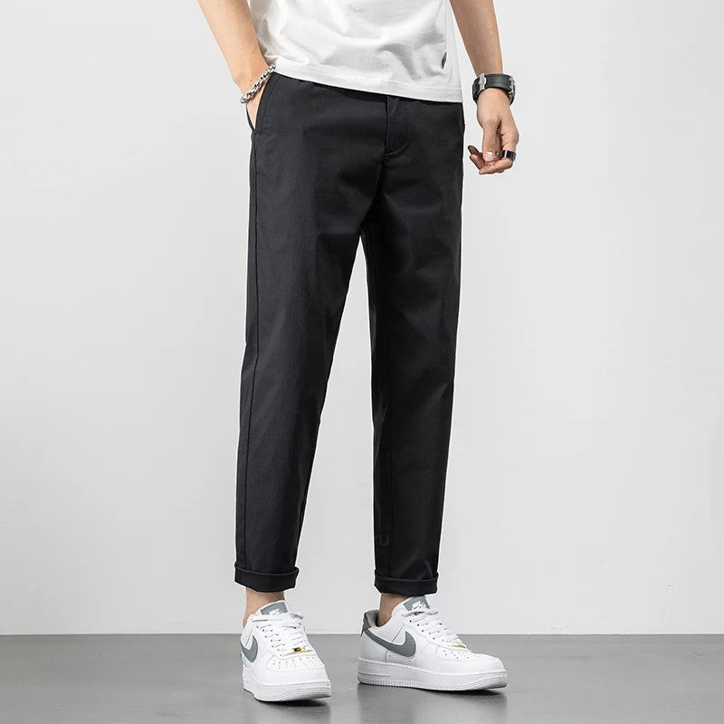 Mens Chinos Relaxed Fit Trousers | Casual Style