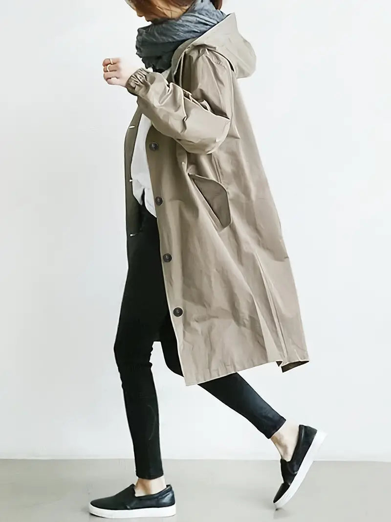 Women’s Stylish Outdoor Trench Coat | Versatile for Outdoor Activities