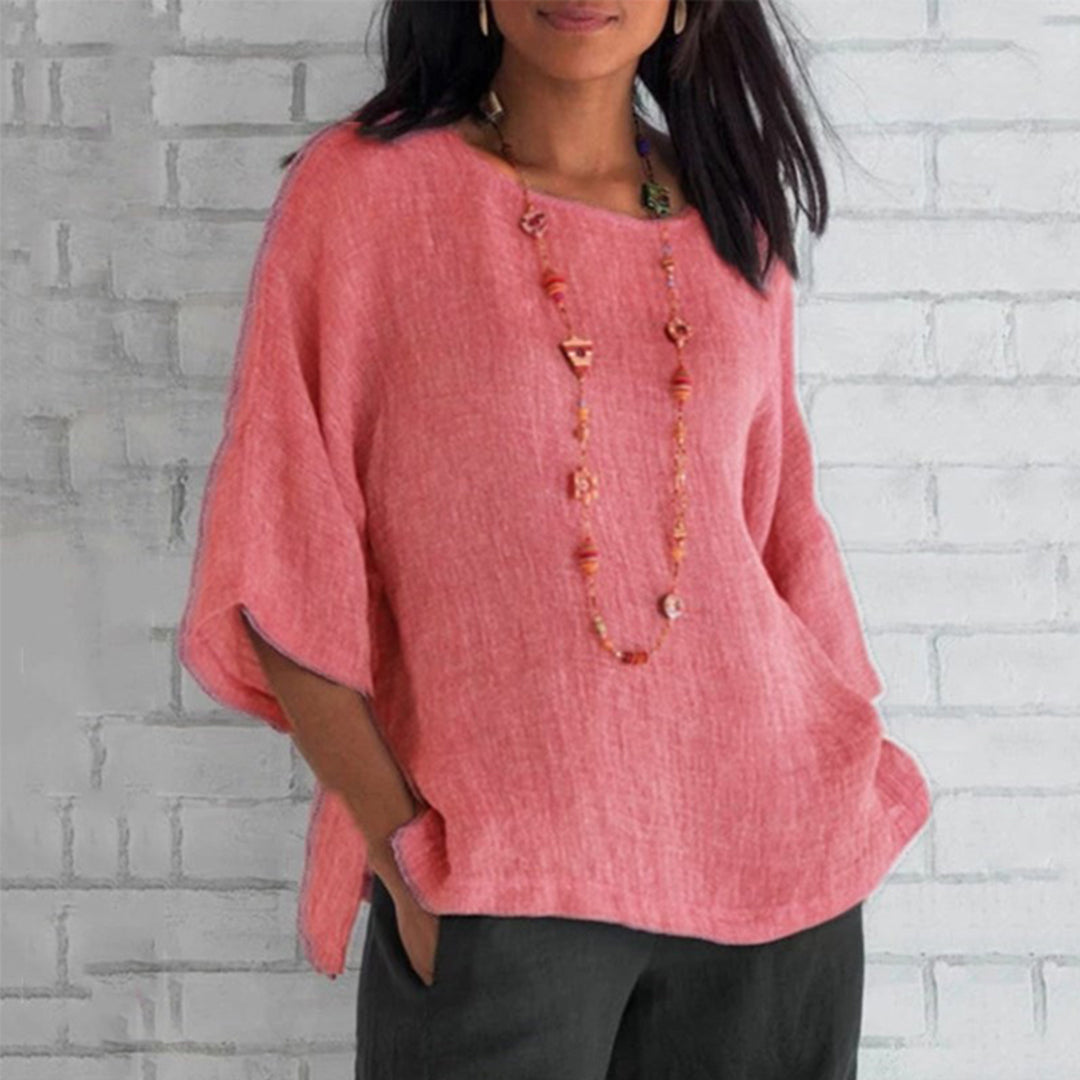 T-shirt Décontracté Femme | Manches 3/4