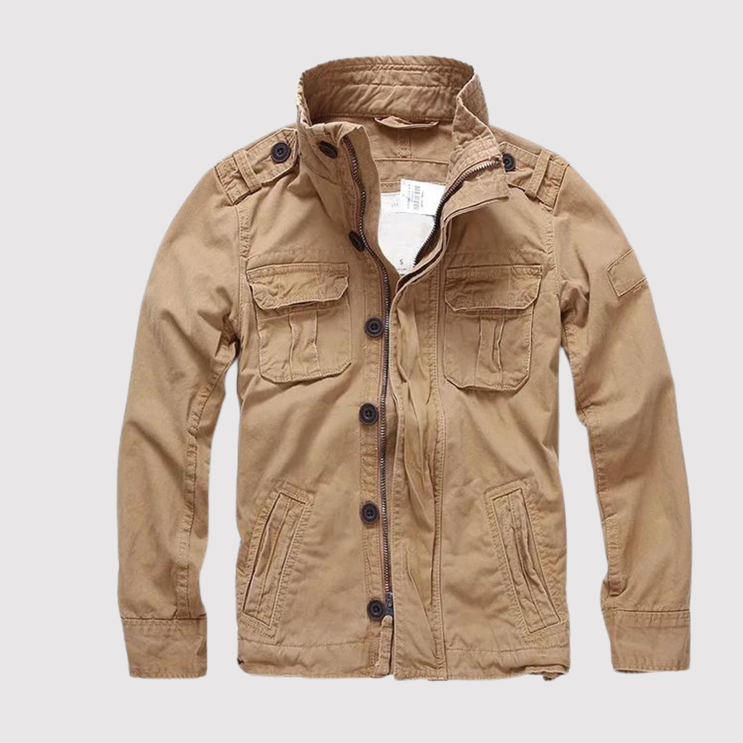 Veste En Jean Rétro Stylée Pour Homme | Multi-Poches