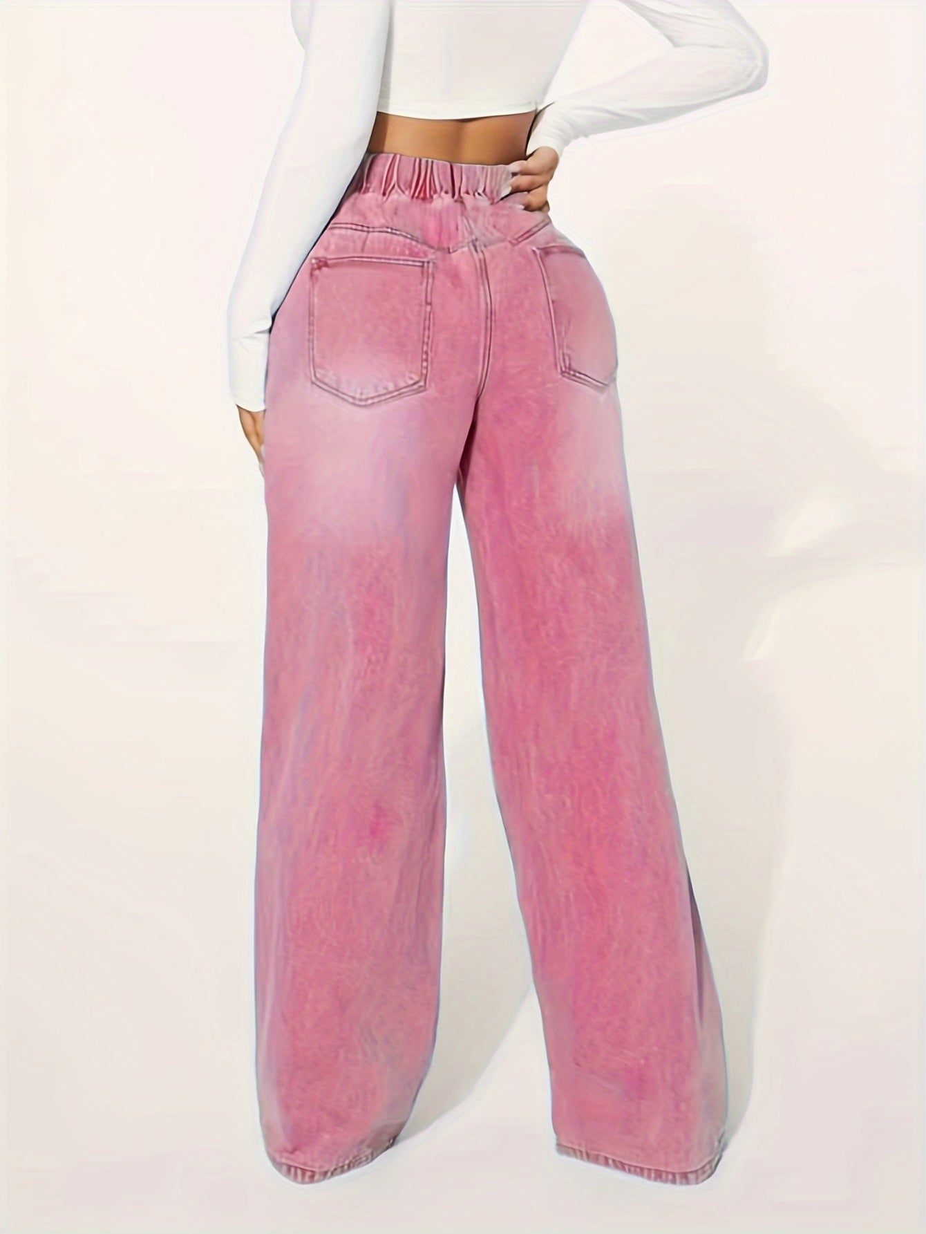 Womens Wide Leg Trousers | Loose Fit Jeans