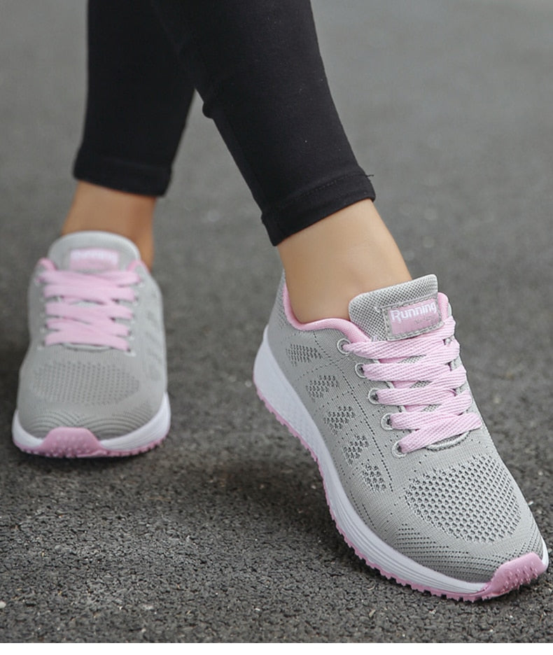 Women’s Casual Walking Shoes | Rounded Toe Design