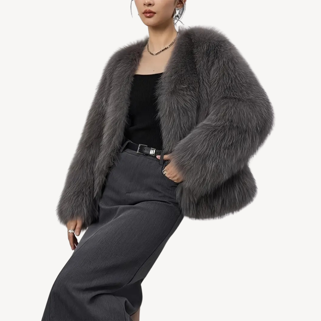 Women’s Stylish Fur Coat | Winter