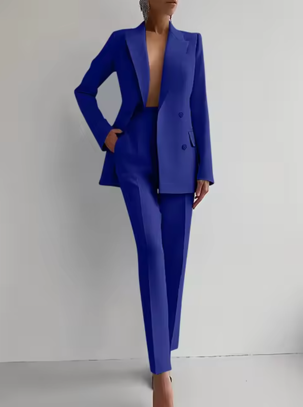 Elegant Blazer and Pants Set for Women | Tailored Fit