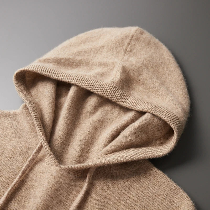 Mens Hoodie Classic Fit | Casual Wear with Ribbed Cuffs