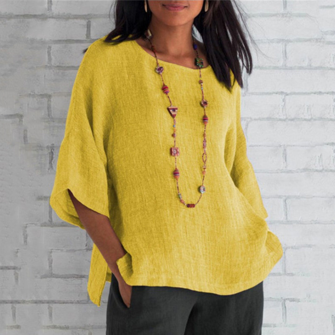 T-shirt Décontracté Femme | Manches 3/4