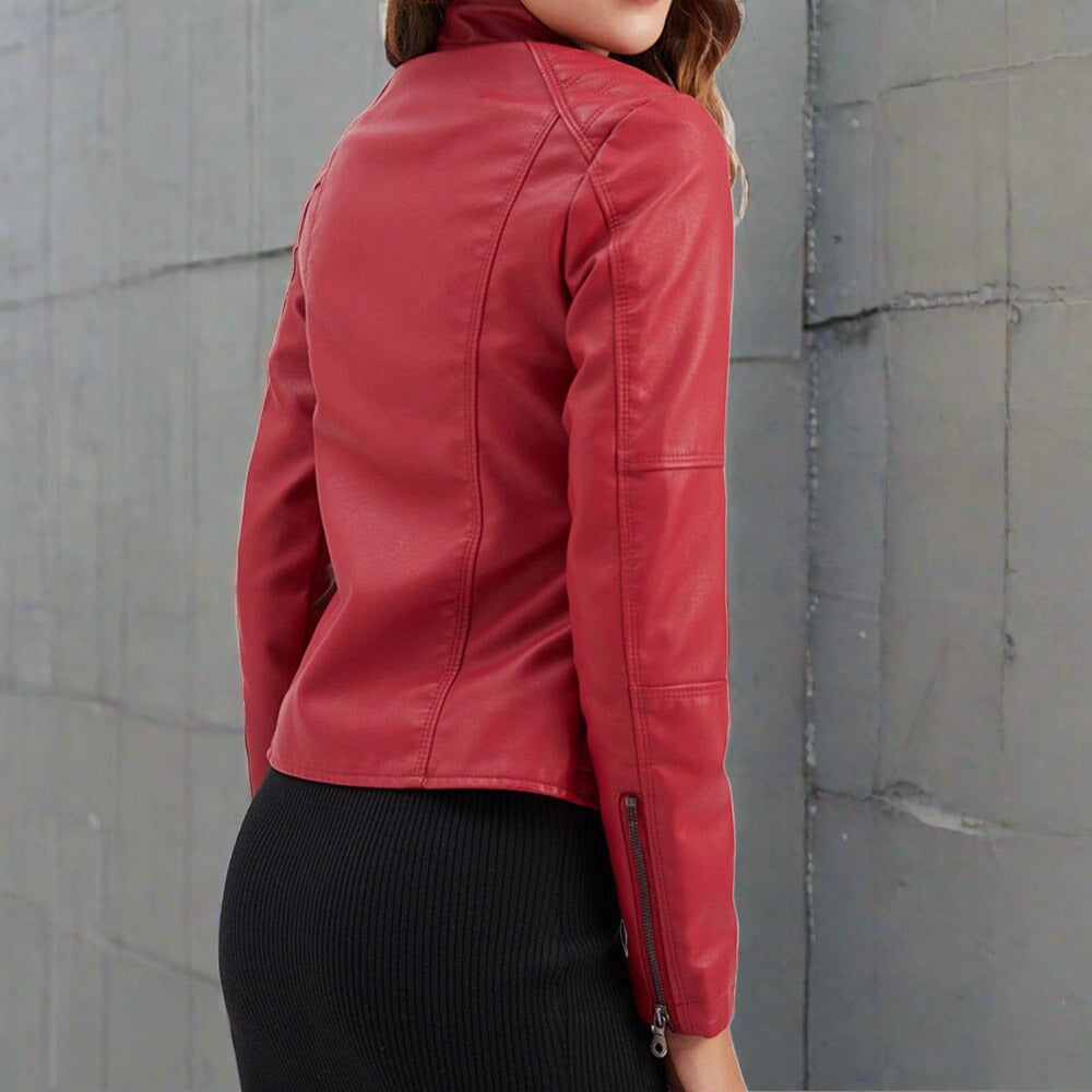 Veste en Cuir Stylée pour Femme | Tendance
